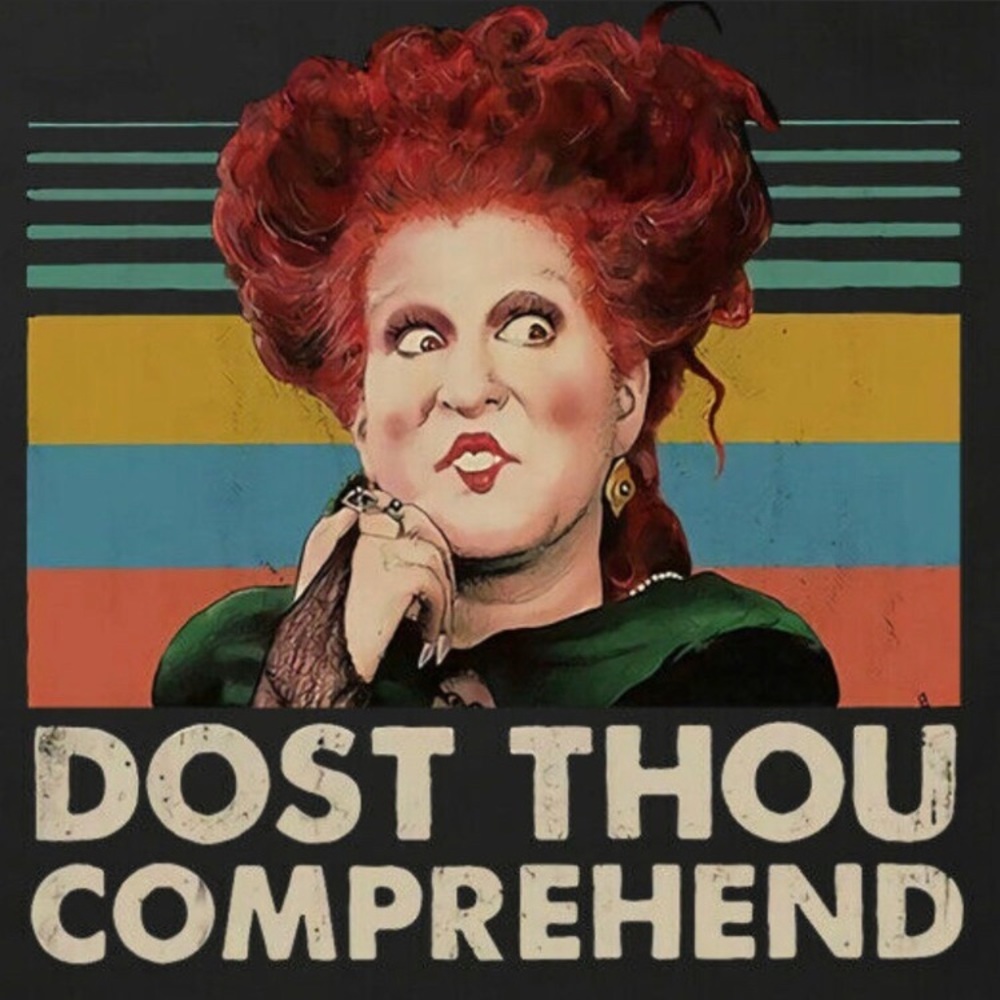 Dost Thou Comprehend Winifred Tee - Picture 2 of 2